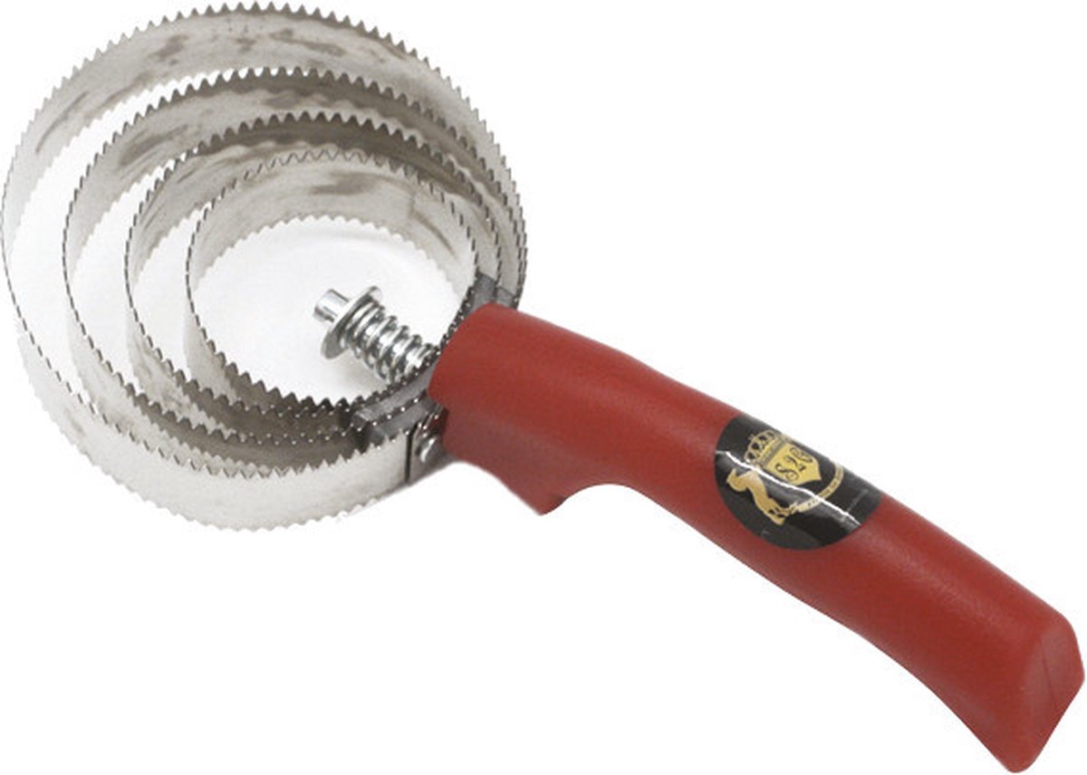 S2g Roskam Spiraal Met Handgreep 23 X 10,5 Cm Staal Rood