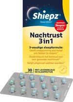 Shiepz Nachtrust 3-in-1 - Supplement - 30 stuks