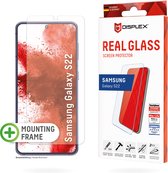 Displex Screenprotector Real Glass voor de Samsung Galaxy S22