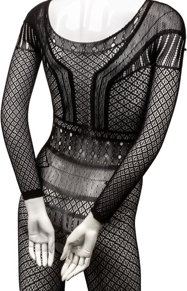 CalExotics - Lace Body Suit - Womens lingerie Zwart O/S