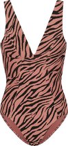 Beachlife Rose Zebra easy fit badpak - dames - Maat 80F