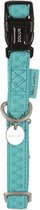 Macleather Hondenhalsband Macleather 45-70 Cm Kunstleer Blauw