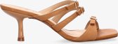 Tango | Mya 4-c cognac mule straps - covered heel/sole | Maat: 40