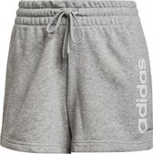 adidas Linear French Terry Shorts Femmes - Pantalons de sports - Gris - Taille XS