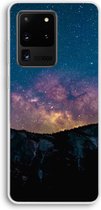 CaseCompany® - Galaxy S20 Ultra hoesje - Travel to space - Soft Case / Cover - Bescherming aan alle Kanten - Zijkanten Transparant - Bescherming Over de Schermrand - Back Cover
