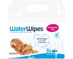 WaterWipes Billendoekjes 180 doekjes