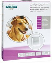 Petsafe 740 Hondenluik - Wit/Transparant - Medium - 35 x 26,5 cm