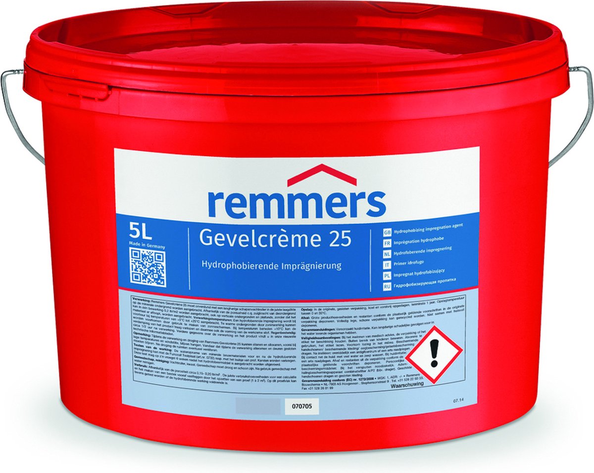 Gevelcreme 25 - 5.0 Liter ( Façade Cream 25) - Remmers