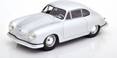 Porsche 356 Gmünd Coupe Zilver 1-18 Schuco Pro.R18 Limited 500 Pieces ( Resin )