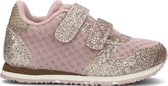 Woden Ydun Glitter Lage sneakers - Meisjes - Roze - Maat 33