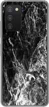 Geschikt voor Samsung Galaxy A53 5G hoesje - Marmer print - Steen - Luxe - Siliconen Telefoonhoesje