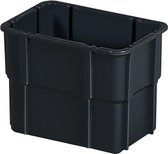 Inzetbak 1/8 - 131x90xH101mm - zwart