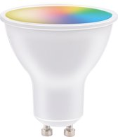 alpina Smart Home RGB Lamp - GU10 - 5W - WW + RGB - Slimme verlichting - LED - App Besturing - Voice Control - Amazon Alexa - Google Home