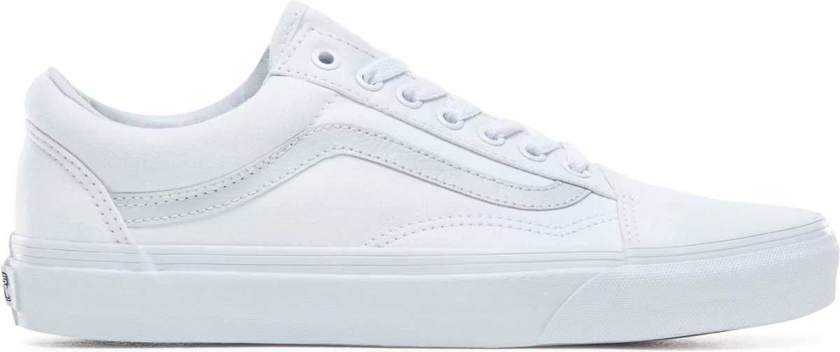 mens all white old skool vans