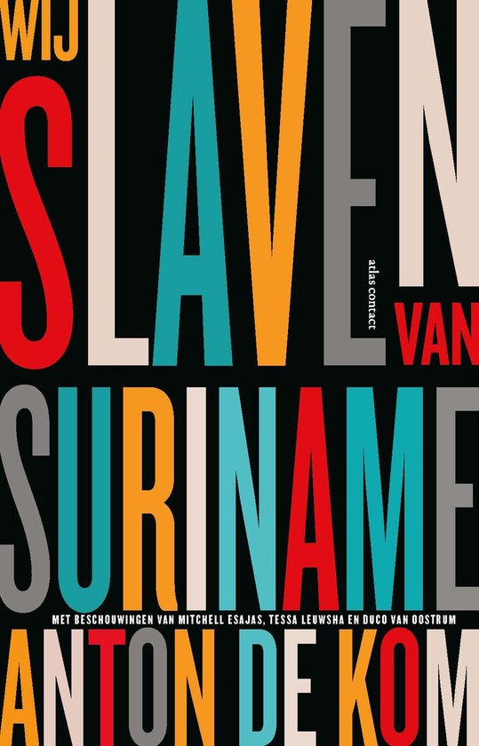 Omslag van Wij slaven van Suriname