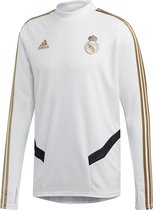 adidas Real Madrid Trainingstop 2019/2020 Heren - Wit - Maat M