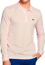 Lacoste - Long Sleeve Pique Polo - L1312 Polo - 2 - Roze