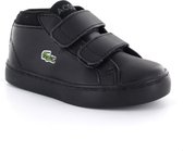 Lacoste Straightset Chukka Unisex Kindersneakers - Zwart - Maat 19