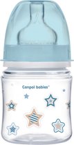 Canpol Babies NEWBORN BABY (blauw) Easy Start Anti-Koliek babyfles 0m+, 120 ml 120 ml