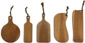 Tapasplank  - broodplank hout  - set van 5