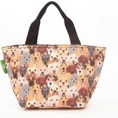 Eco Chic - Cool Lunch Bag _ small - C36BG - Beige - Dogs