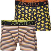 Apollo | Giftbox boxershorts heren | Summertime | Maat XL | Geschenkdoos | Cadeaudoos | Zomer | Giftbox mannen | Verjaardagscadeau