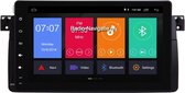 BMW 5-Serie E39 Android 11 Navigatie Bluetooth DAB+ 4K Video Qled Apple CarPlay Spraakbediening 5G Wifi Android Auto Appstore