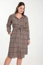 Promiss Dames Tuniekjurk met geometrisch motief - Jurk - Maat 50