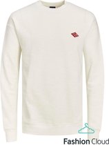 JACK & JONES Jack&Jones Future Sweat Crew Neck Cloud Dancer WIT XL