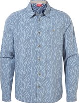 Craghoppers - UV blouse voor mannen - Lange Mouwen - Pinyon - Blauw - maat M