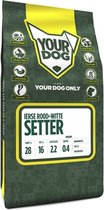 YD IERS ROOD-WITTE SETTER PUP 3KG