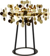 Lucande - tafellamp- met dimmer - 1licht - ijzer, aluminium, kunststof - H: 50 cm - , messing - Inclusief lichtbron