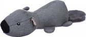 M-pets Hondenknuffel Taco Squirrel 36 X 14 X 8 Cm Polyester Grijs