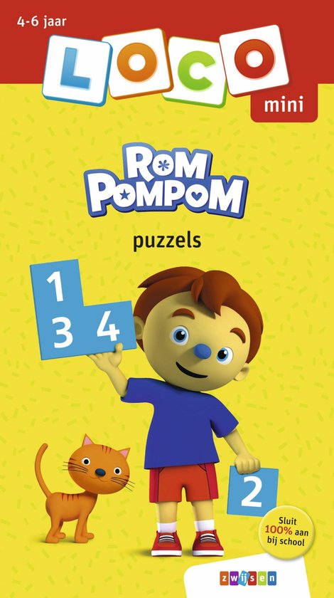 Loco Mini - Rompompom puzzels - cover