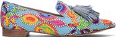 Pedro Miralles 18551 Loafers - Instappers - Dames - Blauw - Maat 38