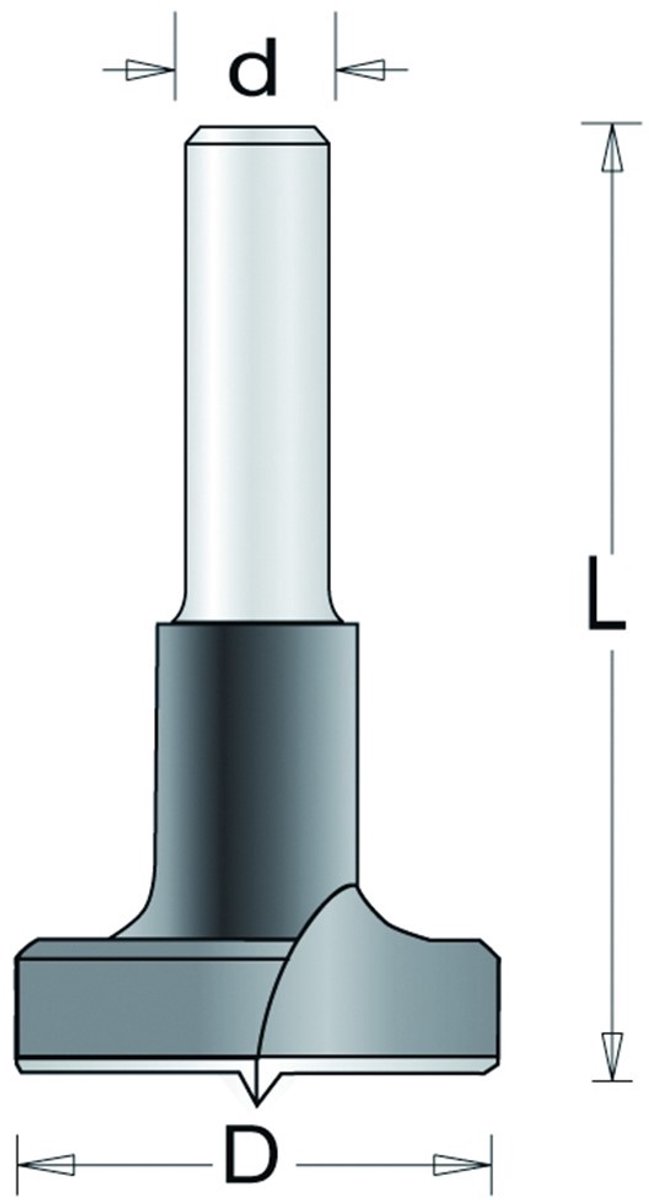 RvS Tools Beslagboor Hm 35mm - B4635