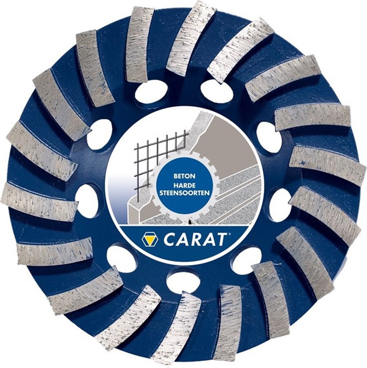 Carat DF MASTER DUSTEC® Slijpkop voor beton Ø115 x 22,23mm - CUDF115300