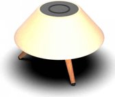 KSIX Bureaulamp met Bluetooth Luidspreker & Draadloze Oplader - Bureaulampen - Bureaulamp led - Tafellampen - Bureaulampen met Luidspreker