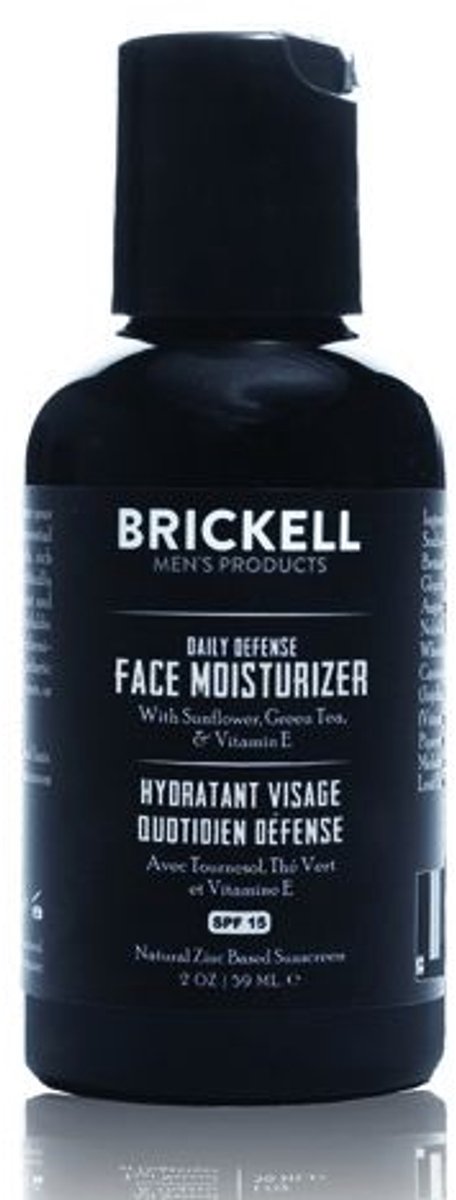 Brickell Daily Defense Face Moisturizer SPF 15 59 ml. | Dagcrème voor Heren