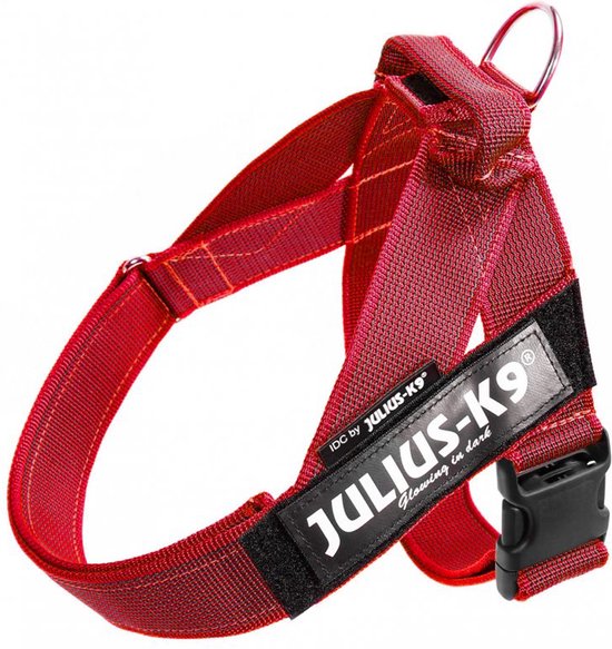 Julius-K9 IDC®Color&Gray® riemtuig, M - maat 0, rood