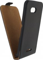 Sony Xperia E4g Hoesje - Mobilize - Classic Serie - Kunstlederen Flipcase - Zwart - Hoesje Geschikt Voor Sony Xperia E4g