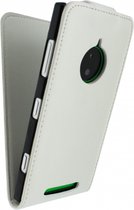 Xccess Leather Flip Case Sony Nokia Lumia 830 White