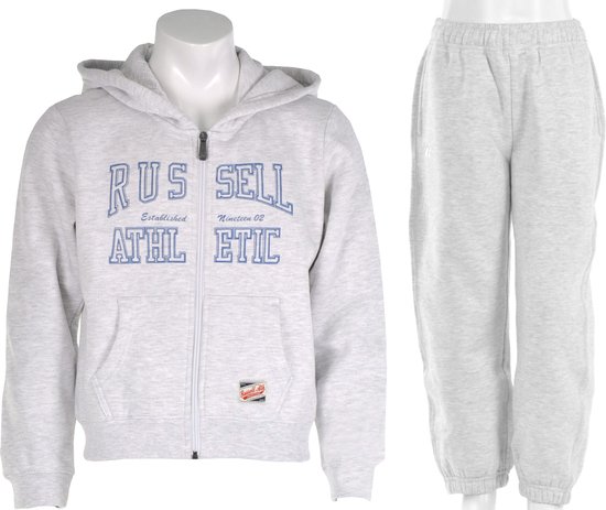 Russell Athletic Track Suit - Survêtement - Enfants - Taille 80 - Gris