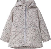 NAME IT NMFMAXI JACKET SMALL FLOWER1 Meisjes Jas - Maat 110