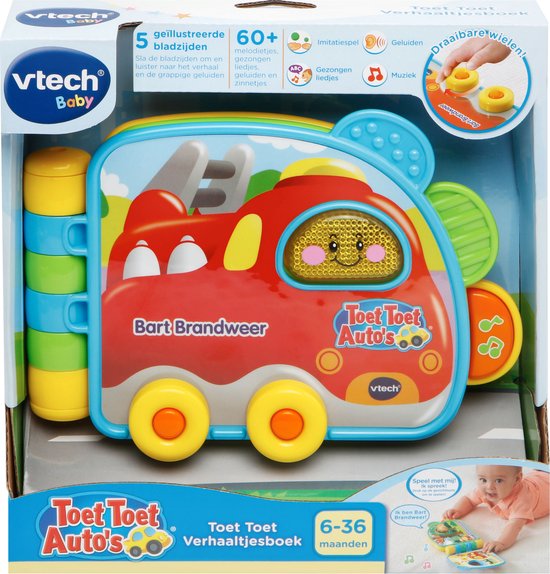 VTech Baby Toet Toet Verhaaltjesboek - Educatief Baby Boekje - 6 tot 36 Maanden