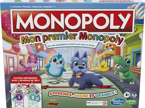 Monopoly F4436101 jeu de société Jeu de cartes Jeu de chance, Jeux