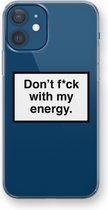 CaseCompany® - iPhone 12 hoesje - My energy - Soft Case / Cover - Bescherming aan alle Kanten - Zijkanten Transparant - Bescherming Over de Schermrand - Back Cover