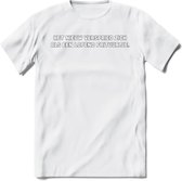 Het Nieuws Verspreid Zich Als Een Lopend Frituurtje - Snack T-Shirt | Grappig Verjaardag Kleding Cadeau | Eten En Snoep Shirt | Dames - Heren - Unisex Tshirt | - Wit - XXL