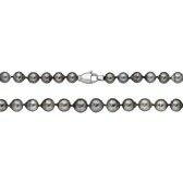 CHRIST Pearls dames ketting 925 sterling zilver sterling zilver Tahiti One Size 86124955