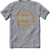 1930 The One And Only T-Shirt | Goud - Zilver | Grappig Verjaardag  En  Feest Cadeau | Dames - Heren | - Donker Grijs - Gemaleerd - L